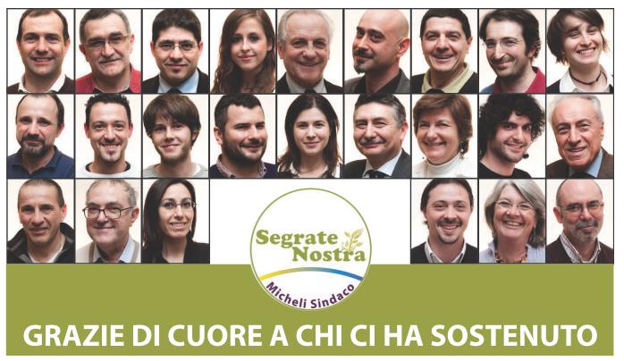 la squadra di Segrate Nostra la squadra di Segrate Nostra